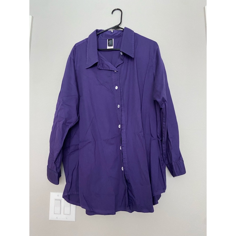 Structured Button Down Shirt
